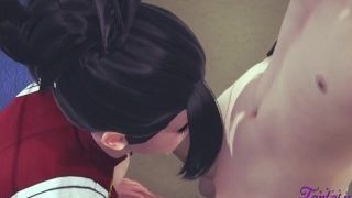 Boku No Hero Hentai 3D – Momo Sex in a Train
