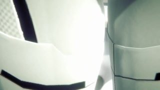Evangelion Hentai – Rei Ayanami Pee in a Toilet