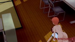 Ben 10 hentai – Ben Fuck Gwen in the floor cumming in her pussy